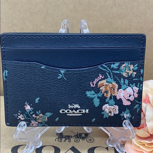 COACH Card Case im gold/midnight multi - Picture 15 of 16